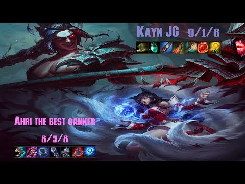 Kayn and Ahri the best Ganker montage  - Highlights
