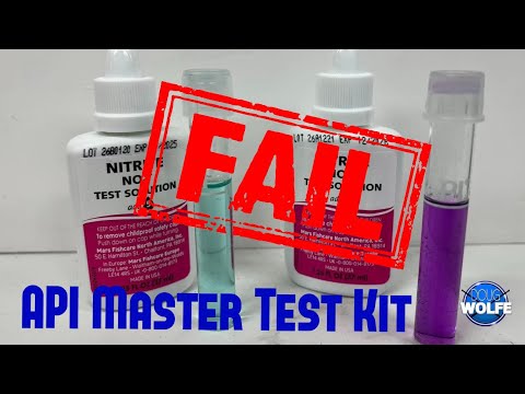 API Freshwater Master Test Kit FAIL. Not accurate. My test kit failed and API’s Response.