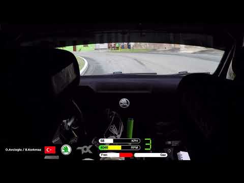 INCAR // 2018 Barum Czech Rally Zlin / Orhan Avcıoğlu - Burçin Korkmaz / SS 13 Halenkovice / FabiaR5