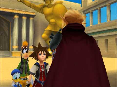 KH1 Cutscenes Part 64 - Clouds Darkness (English)