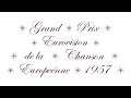 Eurovision Song Contest 1957 Full Show Remastered 50fps