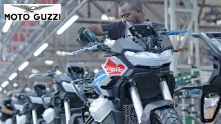 MOTO GUZZI motorcycle production in Italy