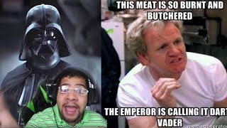 Gordon Ramsay Dubs Darth Vader!