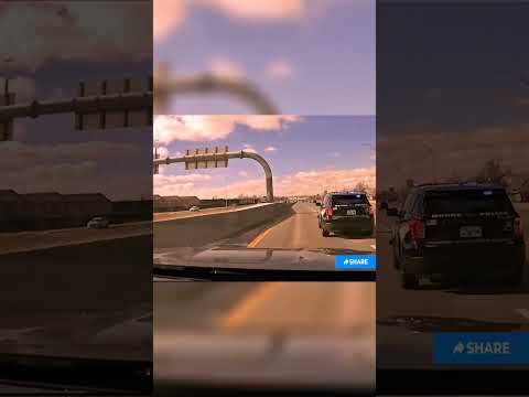 Wild Police Chase Ends in Crash!  #cops #police #bodycam #crime #shorts