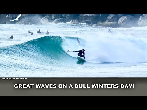 Duranbah Dawn Session. Great Waves On A Dull Winters Day! Sunday 28th June 2026