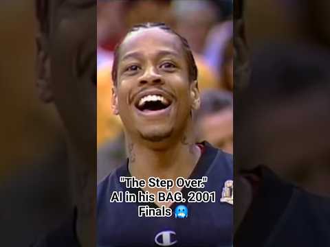 Iverson Breaks Ankles, Buries Jumper, Steps Over Lue | 2001 Finals