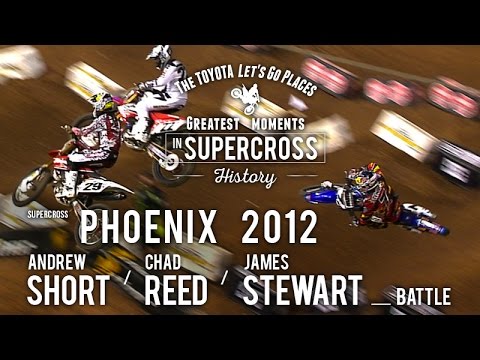 Phoenix 2012 | James Stewart, Chad Reed, Andrew Short Battle
