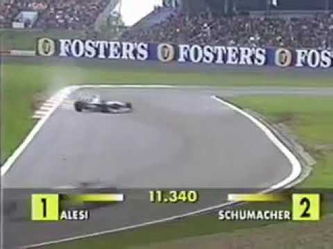 Damon Hill crash - Nurburgring 1995