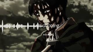 late goodbye - poets of the fall [edit audio]