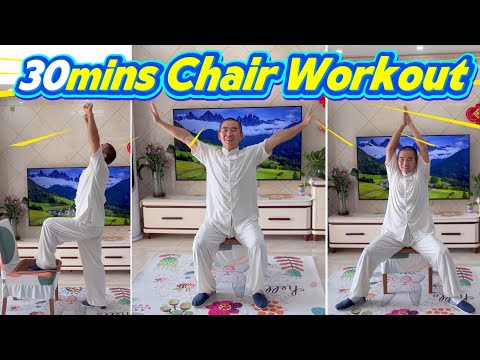 GET FIT FAST at 60+ with This 30 Minute Chair Exercise Routine!