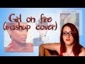 Girl on fire ft. Bruno Mars and Demi Lovato (Mashup ...