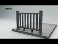 Easy Steps To Install Wood Pastic Composite WPC Railing Oakio