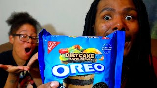 Limited Edition Dirt Cake Oreo Food Review