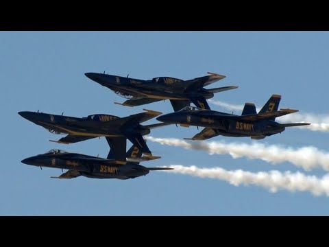 2021 Arctic Lightning Airshow - US Navy Blue Angels