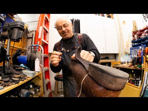 Shoe repairer video 1