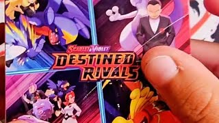 Abrindo  booster Box Destined Rivals 🇺🇲🔥