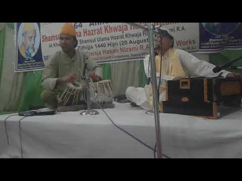 Teri baargah me ae Khuda-RoshanJamil sing in Sufi mehfil.Tabla-Babar Latif-MOB.+91-9718396671.