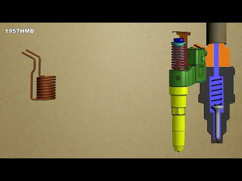 como funciona un inyector #automotriz #inyector