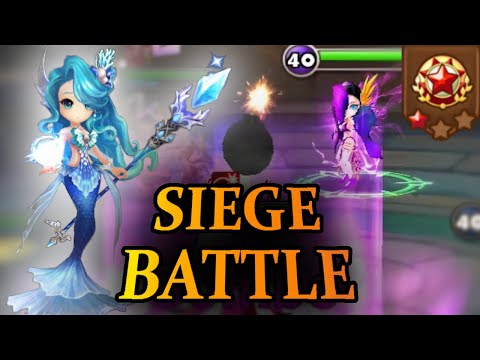 TETRA ridiculise complètement GIANA ! Siege battle G1 #38 (Summoners War)