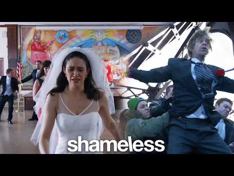 Frank Ruins Fiona’s Wedding and Gets Tossed in the River | Shameless