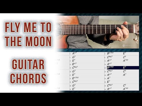 Fly Me To The Moon - Guitar Chord Progression