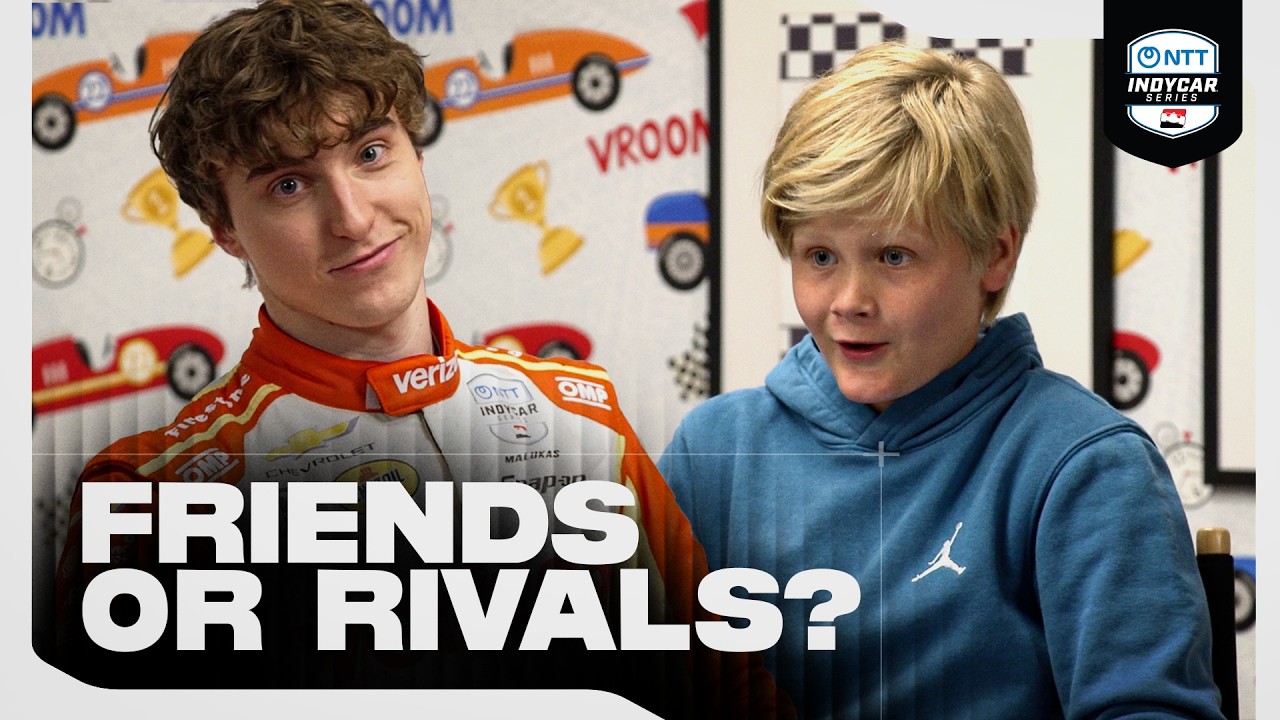 David Malukas Was Not Ready for These Questions 😂 | INDYCAR