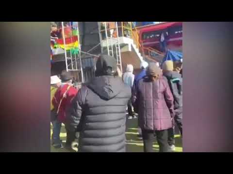 La Paz: Pobladores del municipio de Achocalla exigen a dirigentes suspender los bloqueos