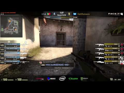 DreamHack Open 2015 Qualifiers: K1CK vs HR G1 | K1ck eSports Club vs HellRaisers G1 (22.04.2015)