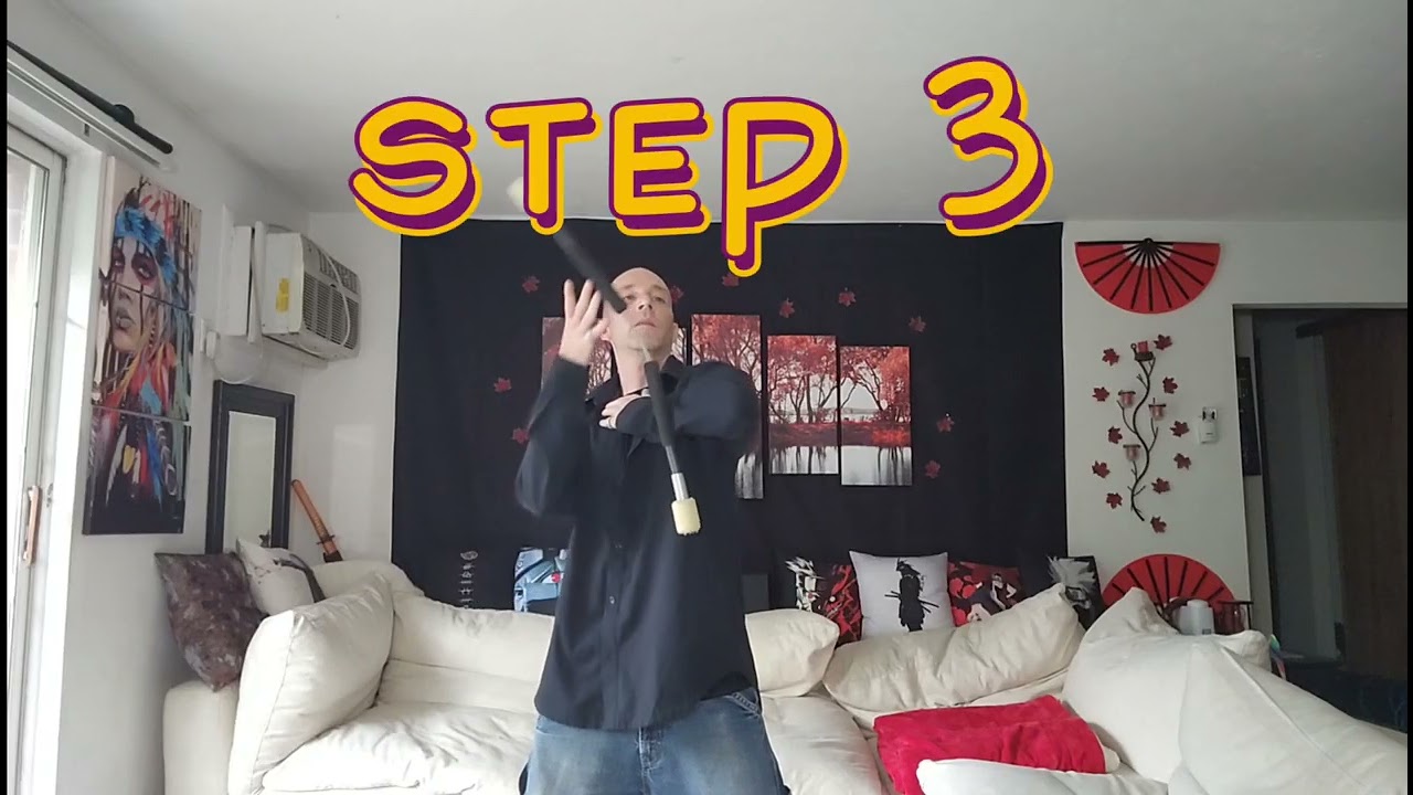 Nunchaku Trick: Conveyor Belt (Silent Tutorial)