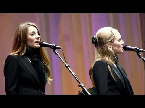 Leonard Cohen - The Webb Sisters - Come Healing - Helsinki, Finland - 02092012