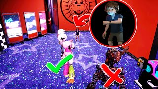 Who Catch Me Faster? Burntrap or Shattered Chica? [FNAF Security Breach]