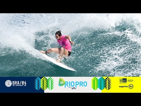 Tyler Wright's 9.67 Knocks Out Wildcard Taina Hinckel at the Oi Rio Women's Pro