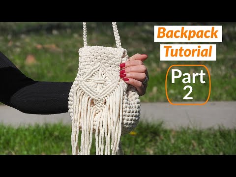 Macrame Bag Tutorial DIY Macrame Wallet for Girls