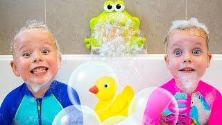 Bath Song +More Nursery Rhymes Kids Songs by Gaby and Alex