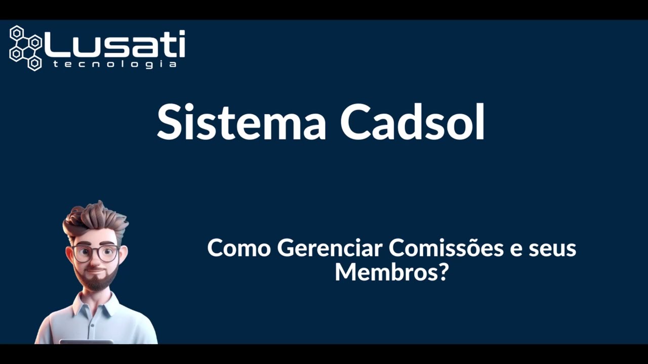 Gerenciar Comissões e Membros