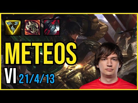 METEOS - VI vs. KAYN Jungle | NA DIAMOND | PATCH 11.2