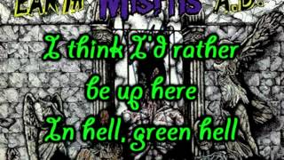 MISFITS - Green Hell (audio with lyrics)