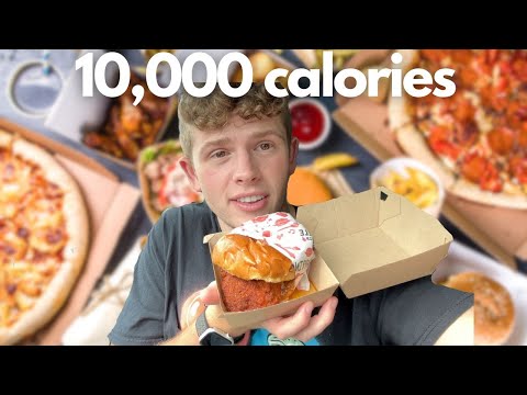 EATING 10,000 CALORIES IN 10 HOURS!