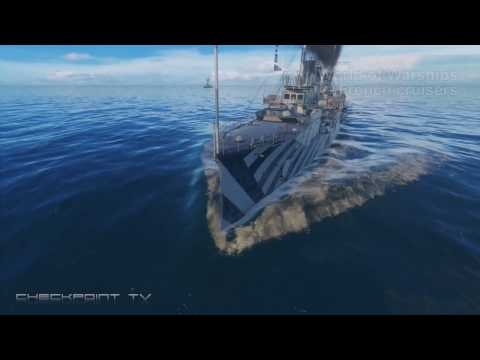 World of Warships French Cruisers - Tier 2 Jurien de la Gravière