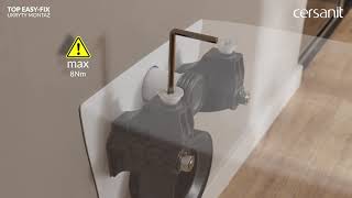 Miska WC wisząca z deską SET B875 Cersanit | LUBAR 🏠