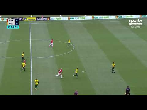 Gol do Internacional Hoje (Pedro Henrique) Internacional 1x0 Ypiranga