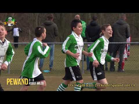 2018-03-10 DVV Delft JO13-2 vs Kethel Spaland JO13-4 6-3