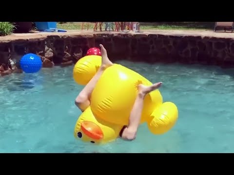 La plupart des enfants drôles d'eau échouent à la compilation - Défi Ne pas rire 2018