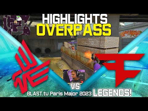 FaZe vs BNE - Overpass HIGHLIGHTS - BLAST Major Legend Stage | CSGO