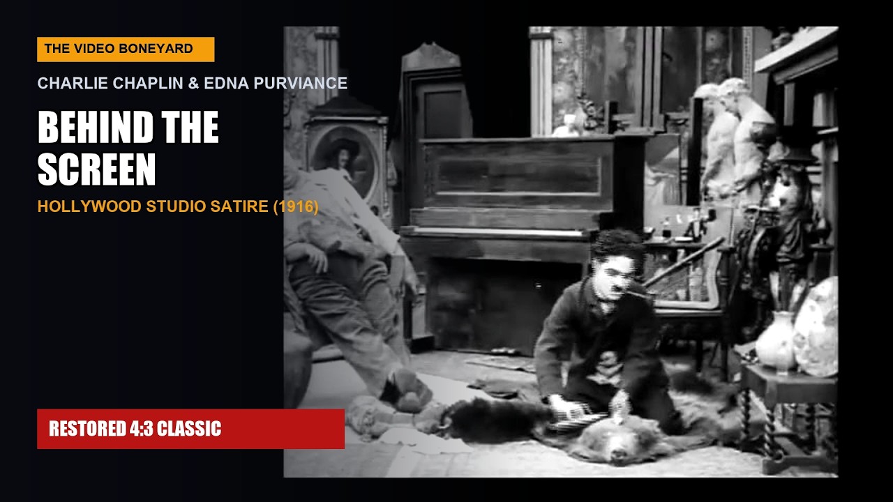 Behind the Screen (1916)