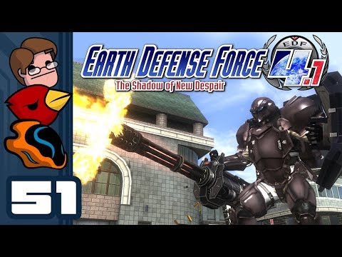 Let's Play Earth Defense Force 4.1 The Shadow of New Despair - Part 51 - Post-Apocalyptic Steve