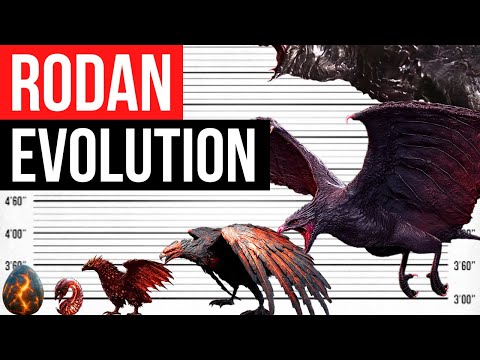 Evolution Of Titanus Rodan | Life Cycle