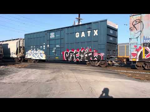 (Unreleased archive) NS 5816 and 5658 pull into Edgemoor yard with K53 (March 2025)