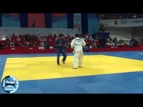 Judo Grand Slam Moscow 2013 Semifinal -60kg PAPINASHVILI  (GEO) - DAVTYAN HOVHANNES (ARM)