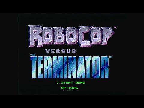 RoboCop Versus The Terminator (Genesis / Mega Drive) Playthrough